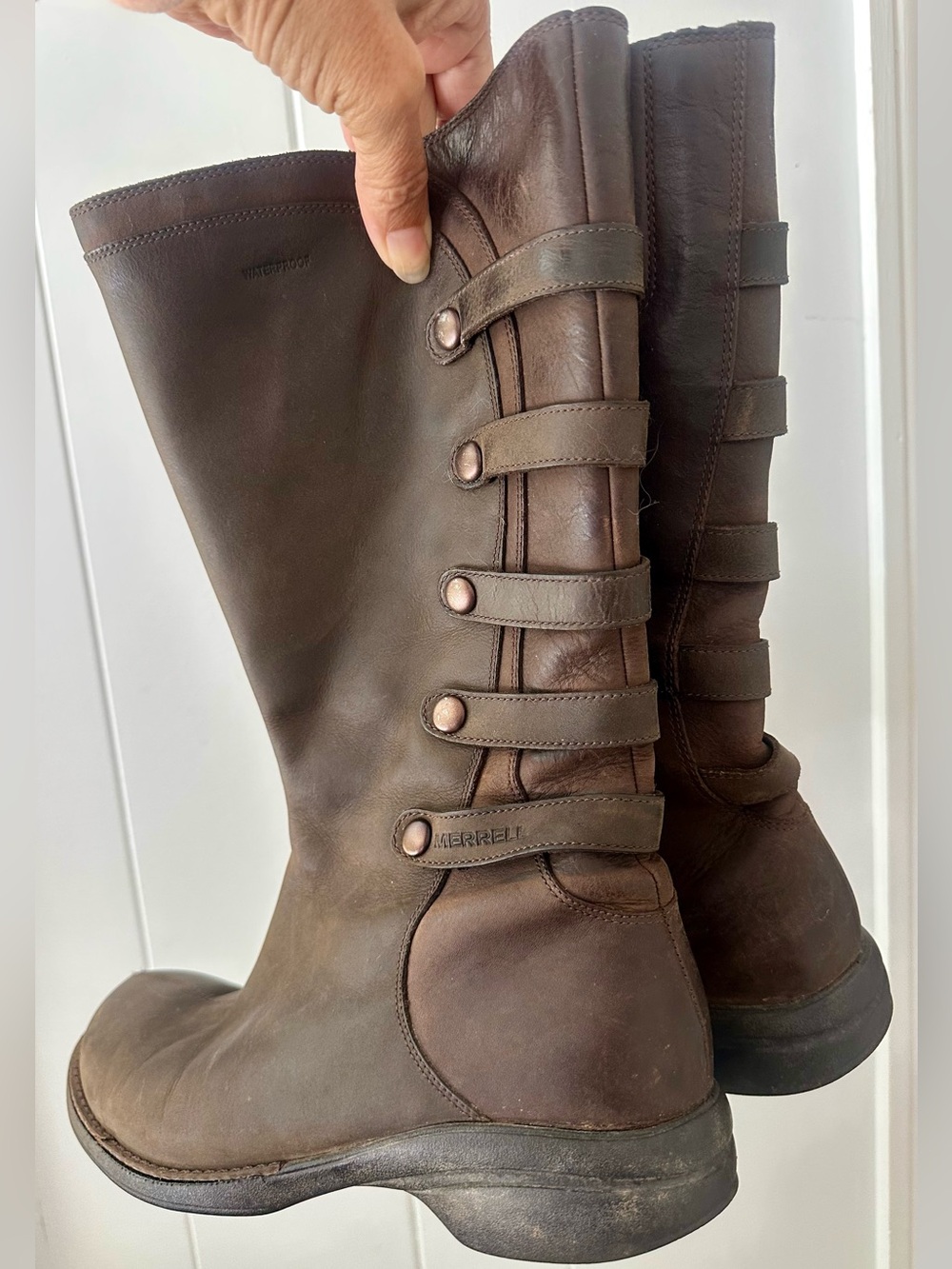 MERRELL Captiva Launch 2 Waterproof Boot Espresso Stylish Utility Workwear 🧚🏼♀️